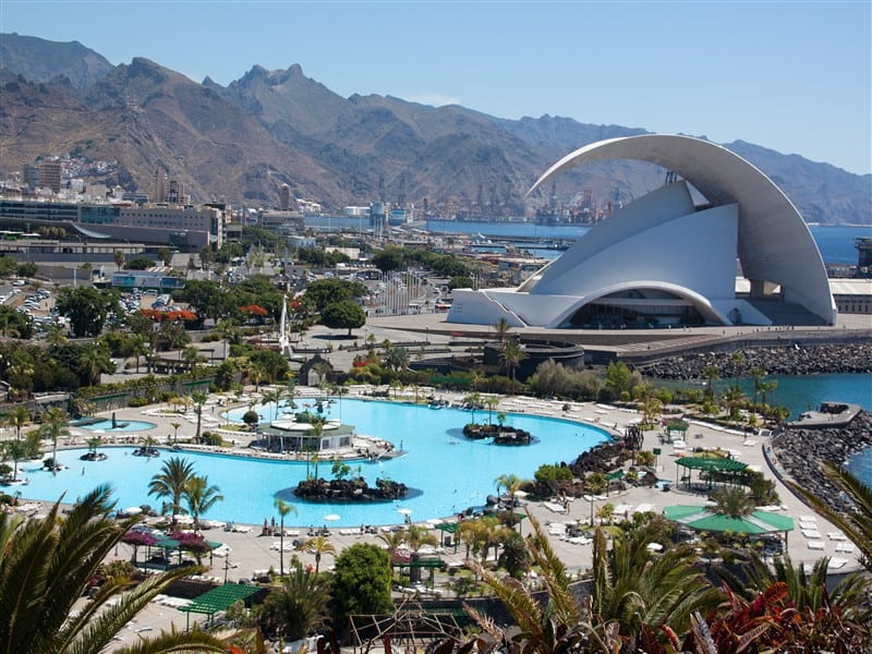 Santa Cruz Opera House, Parque Maritimo Cesar Manrique